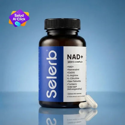 Selerb NAD+ Men’s – Energía Masculina, Rendimiento y Vitalidad Total 💪🔥