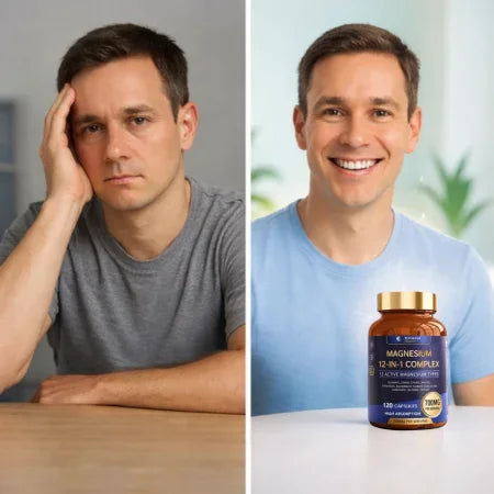Magnesium 12-in-1 Complex – 12 Tipos de Magnesio en 1 Fórmula Potente