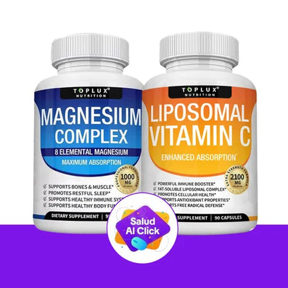 Pack Vitalidad Total – Magnesio + Vitamina C Liposomal