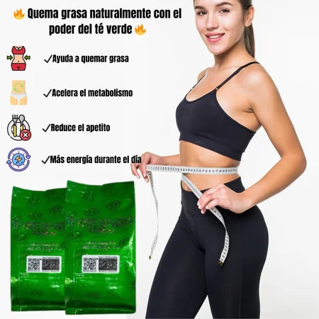 Té Verde para Bajar de Peso | Mejora Digestión y Elimina Grasa